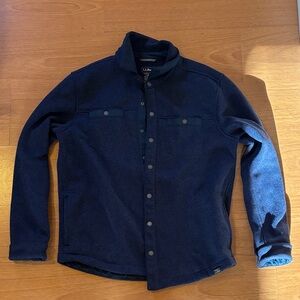 LL Bean Men’s  Jacket Shirt Navy